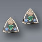 Emerald Clip Earrings